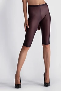 LECHERY® Lustrous Sheer Capri Tights