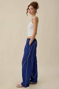 BDG Finish Line Low-Rise Baggy Track Pants
