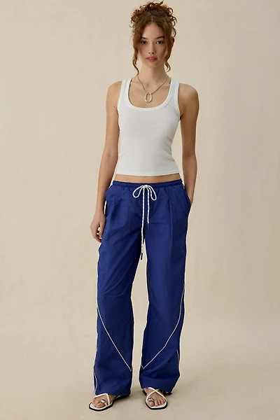 BDG Finish Line Low-Rise Baggy Track Pants