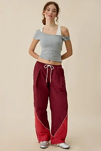 BDG Finish Line Low-Rise Baggy Track Pants
