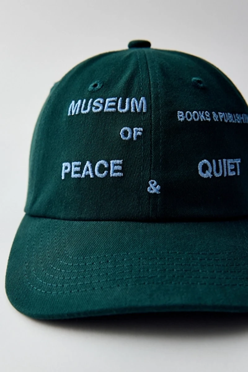 Museum Of Peace & Quiet Publishing Dept. Dad Hat