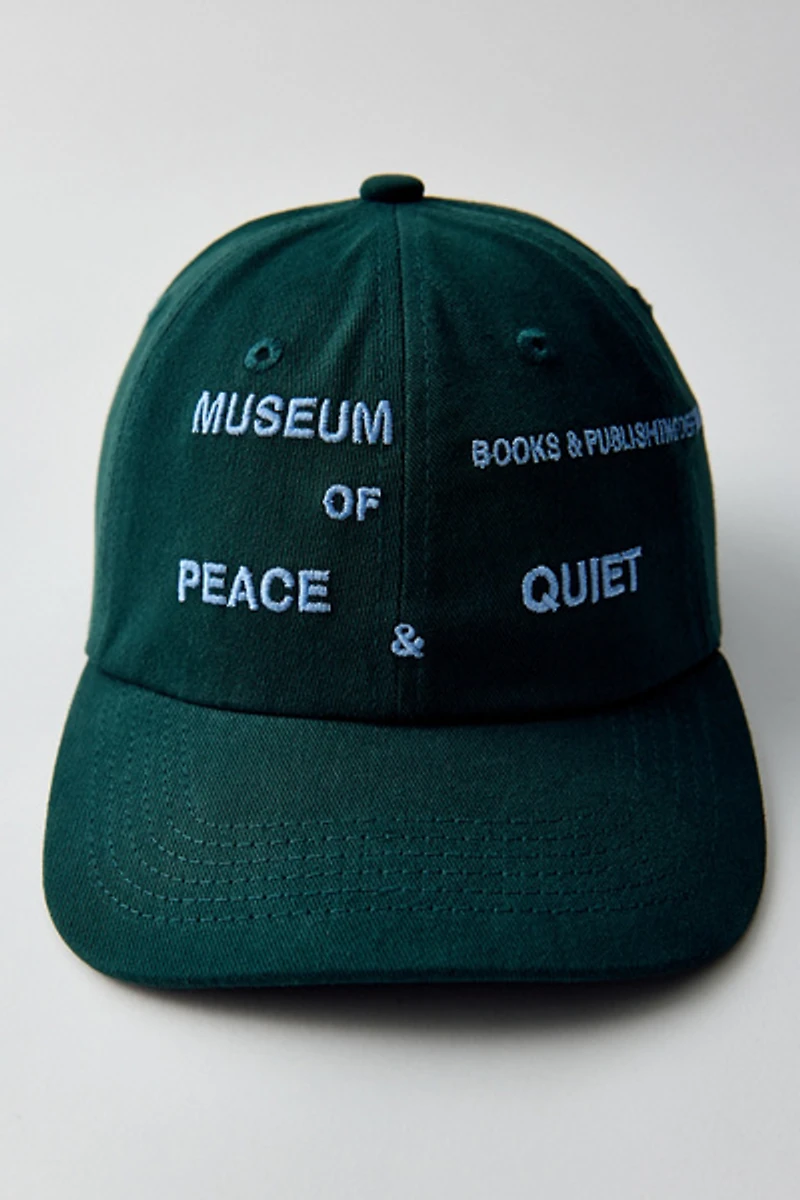 Museum Of Peace & Quiet Publishing Dept. Dad Hat