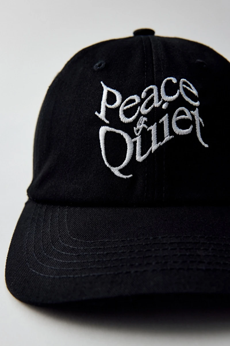 Museum Of Peace & Quiet Warped Text Dad Hat