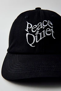 Museum Of Peace & Quiet Warped Text Dad Hat