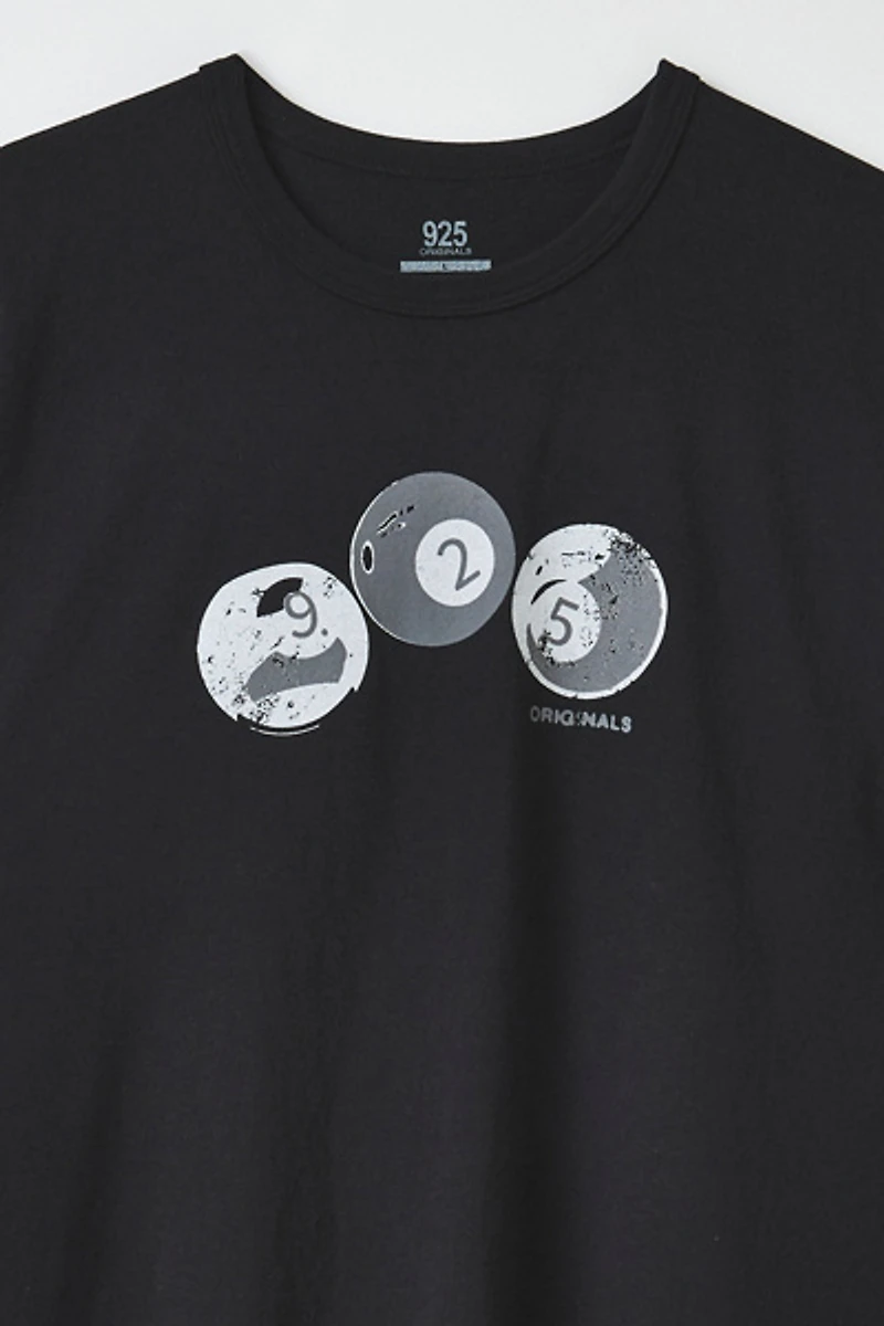 925 Originals Pool Ball Graphic Tee