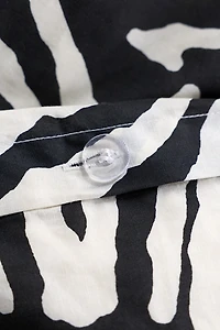 Darcie Zebra Duvet Cover Set