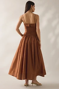 ASTR The Label Ovina Drop Waist Maxi Dress