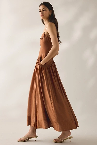 ASTR The Label Ovina Drop Waist Maxi Dress