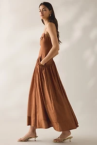 ASTR The Label Ovina Drop Waist Maxi Dress
