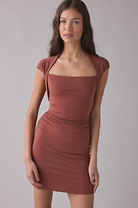 ASTR The Label Zatanna Ruched Bodycon Mini Dress