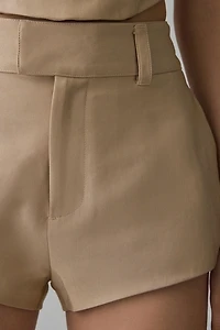 AFRM Elson Tailored High-Rise Mini Shorts