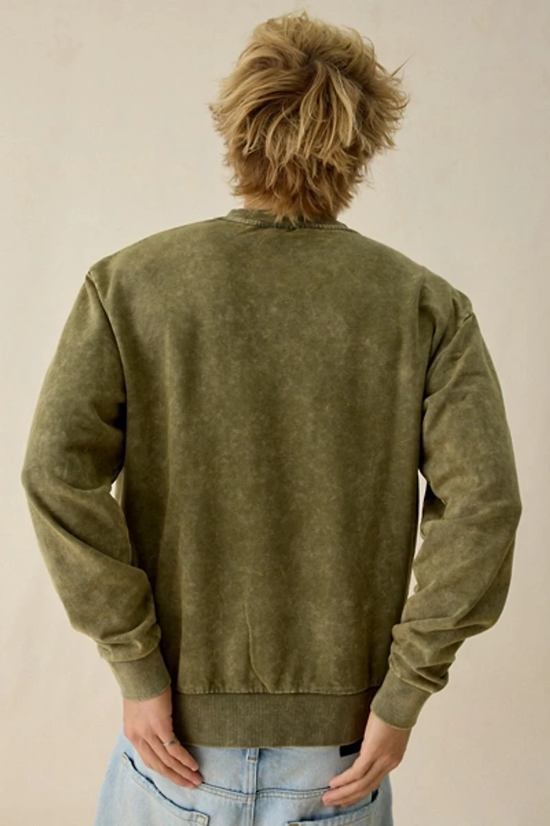 Rhythm Drifter Salt Wash Crew Neck Sweatshirt