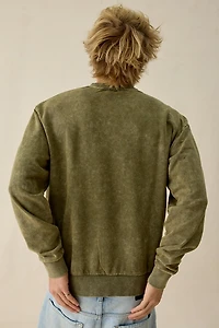 Rhythm Drifter Salt Wash Crew Neck Sweatshirt