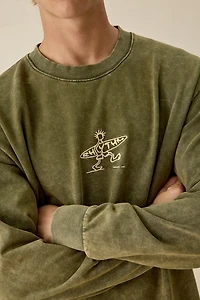 Rhythm Drifter Salt Wash Crew Neck Sweatshirt