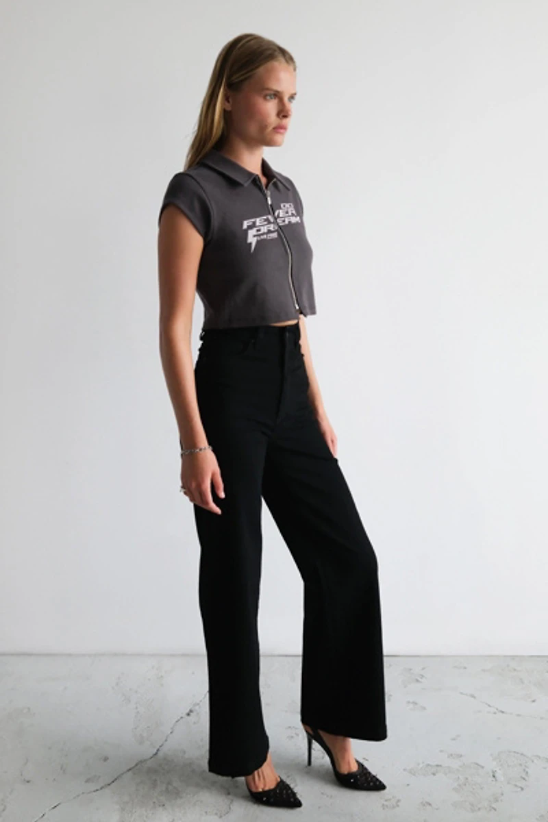 95 Mid Baggy Brie Eyelet Jean