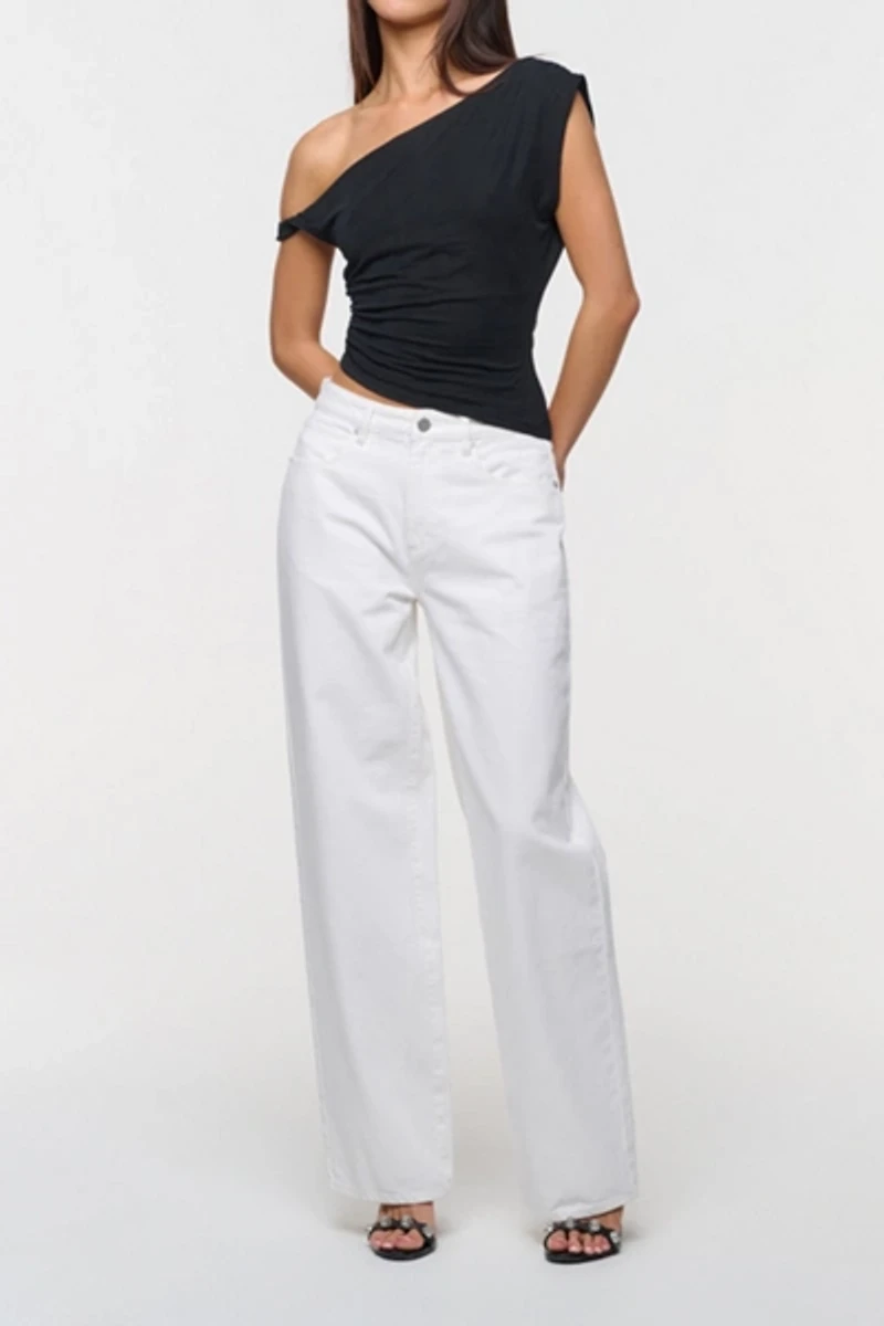 95 Mid Baggy Brie Eyelet Jean