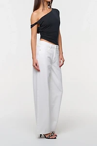 95 Mid Baggy Brie Eyelet Jean