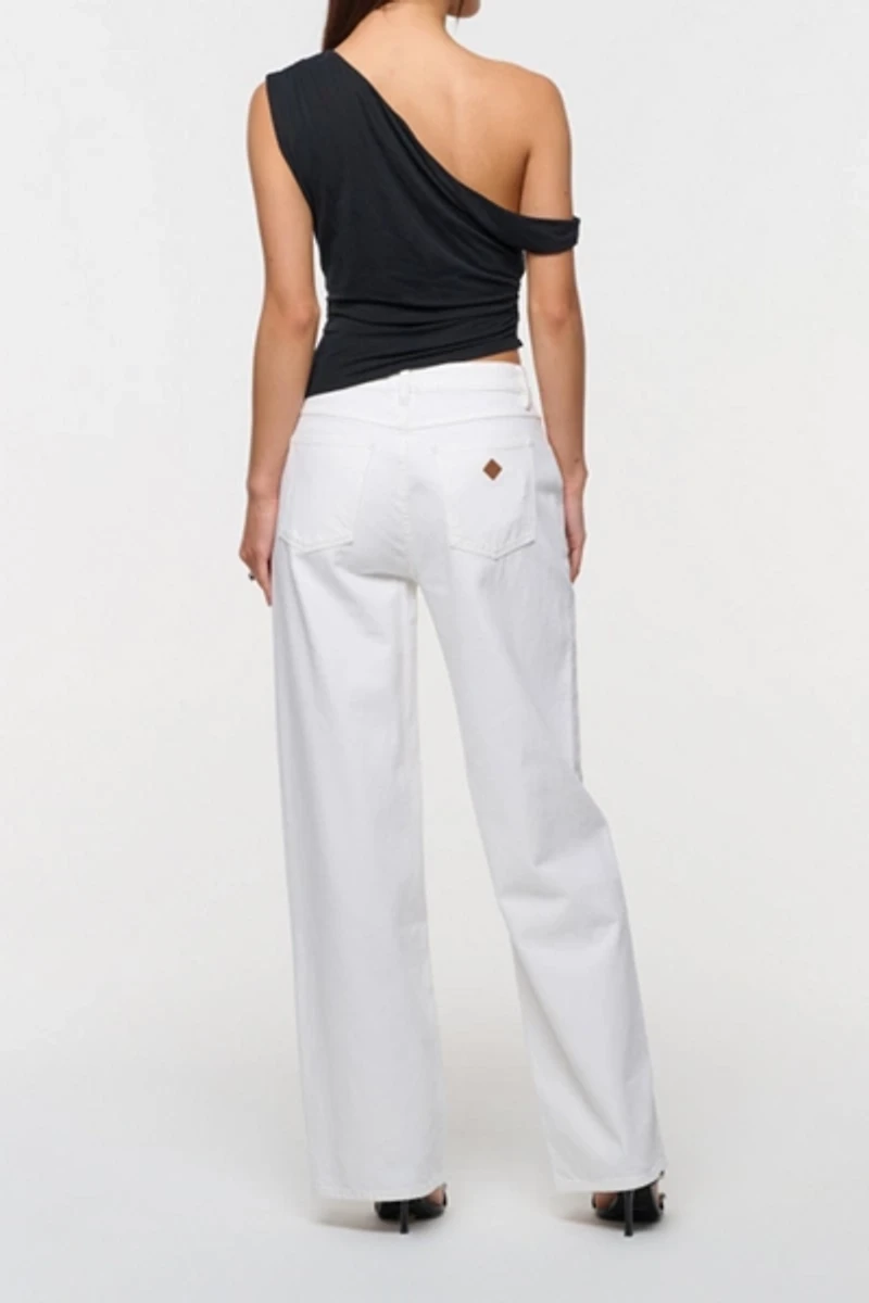 95 Mid Baggy Brie Eyelet Jean