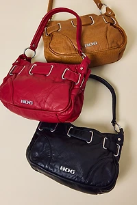 BDG Mini Sonny Belted Faux Leather Shoulder Bag