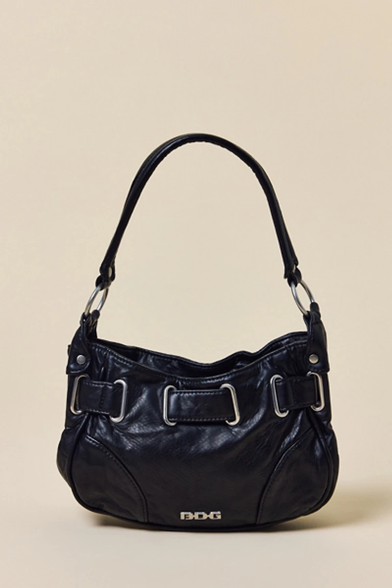 BDG Mini Sonny Belted Faux Leather Shoulder Bag