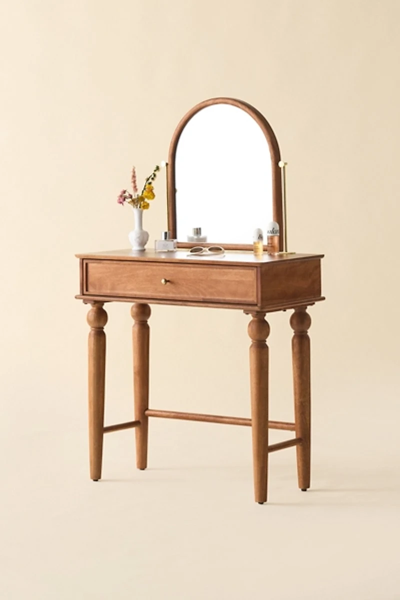 Freya Boho Makeup Storage Vanity
