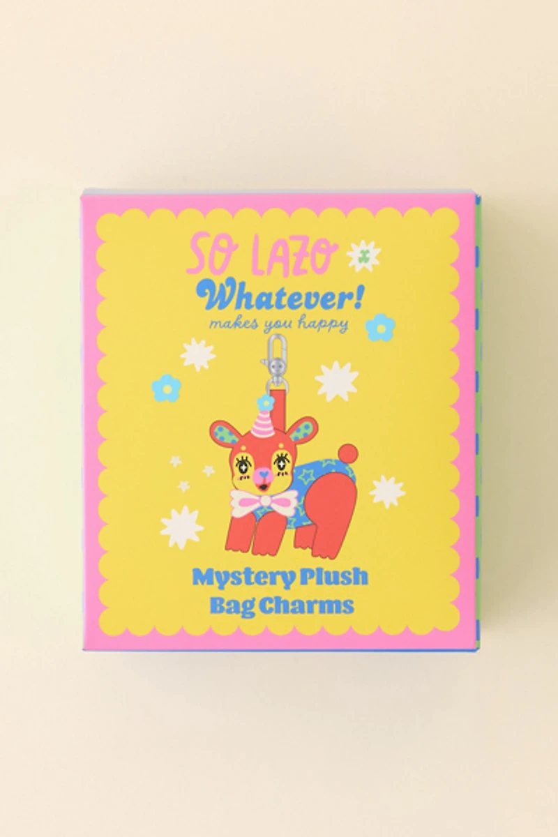 Whatever! Makes You Happy X So Lazo Blind Box Plushie Keychain
