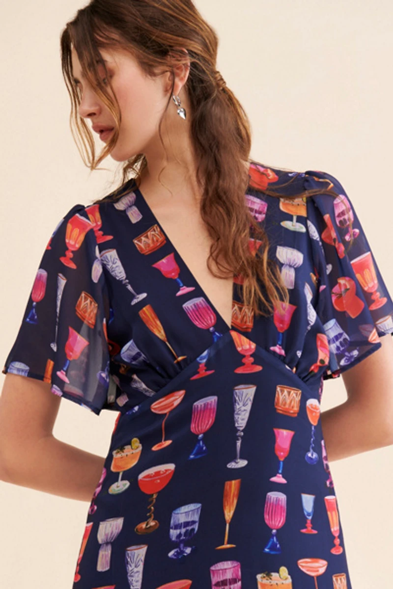 Lisa Says Gah Grace Printed Dress