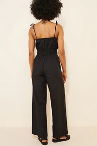 Brixton The Eden Smocked Jumpsuit