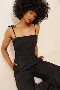 Brixton The Eden Smocked Jumpsuit