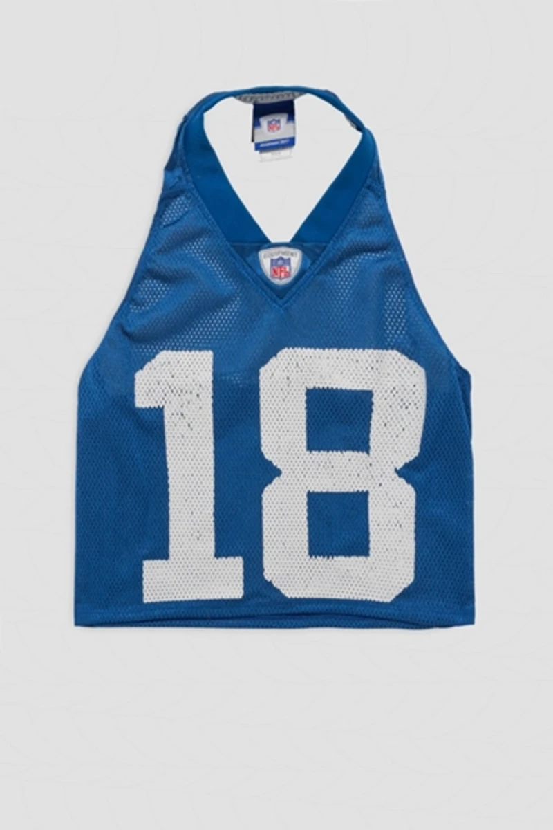 Rework Indianapolis Colts Football Halter Top