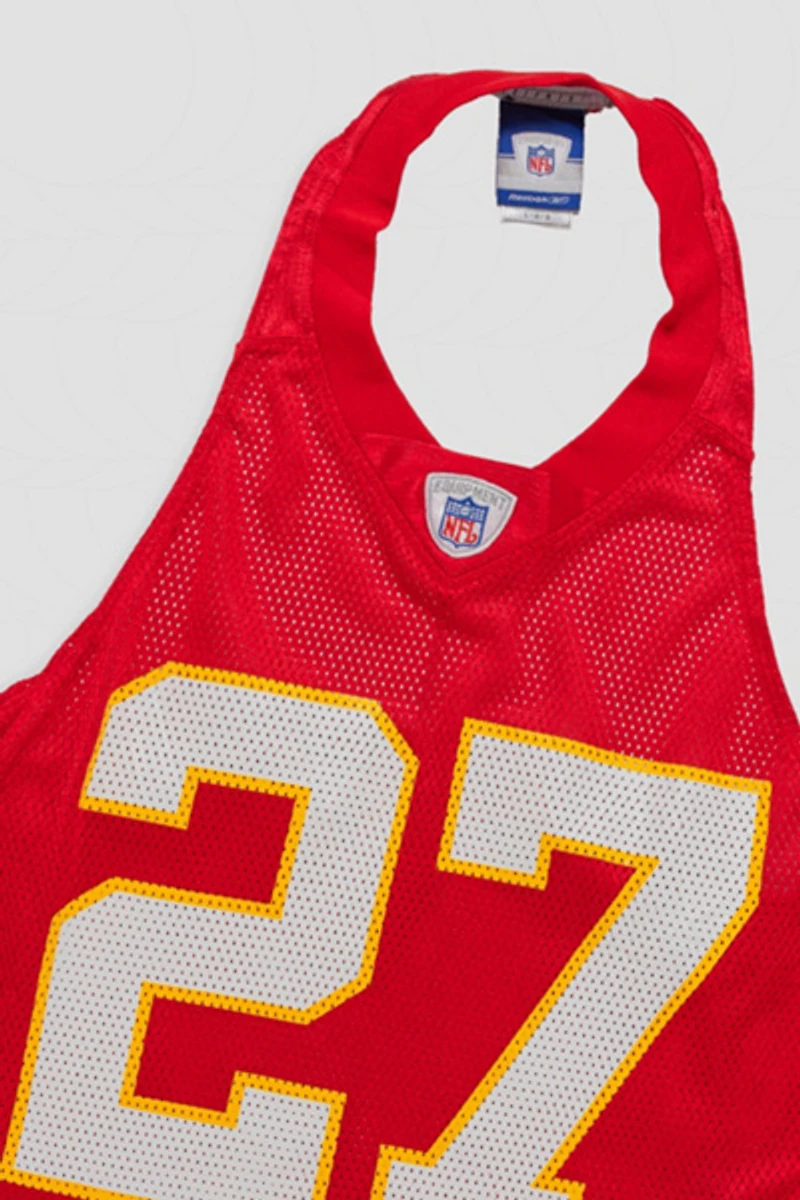 Rework Kansas City Chiefs Football Halter Top