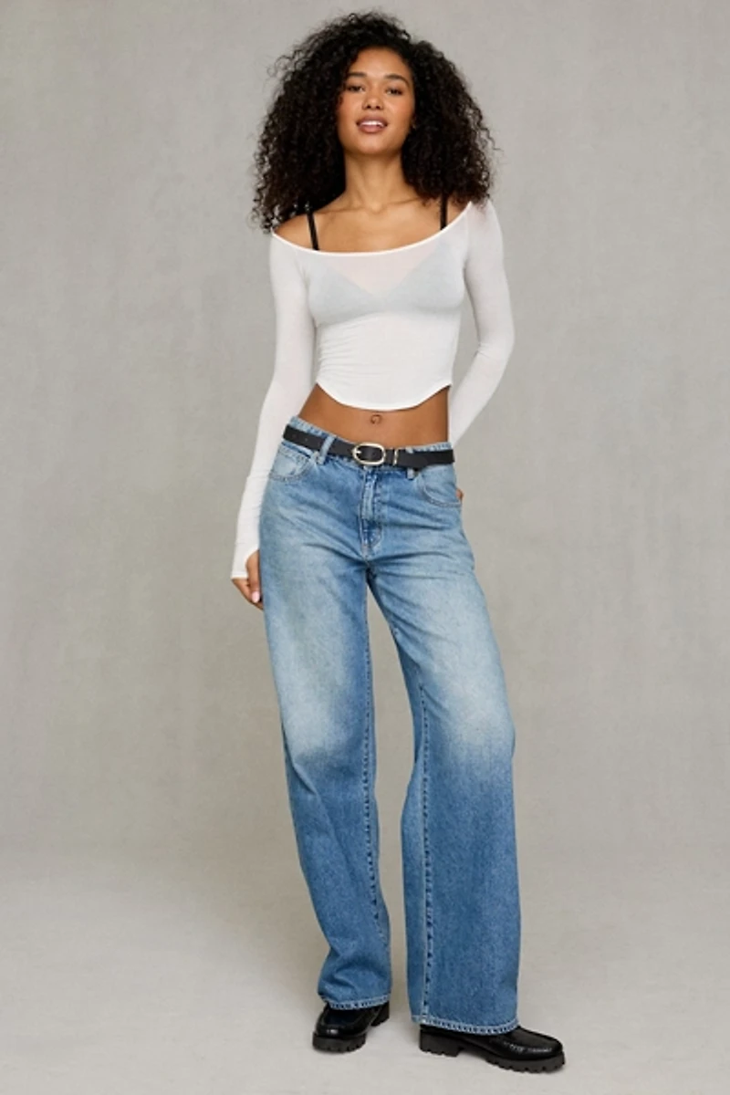 Abrand 99 Low-Rise Baggy Jeans