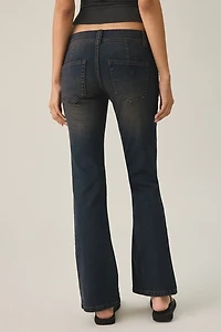 Abrand 00 Bowie Super Low Kick-Flare Jeans