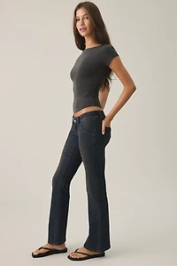 Abrand 00 Bowie Super Low Kick-Flare Jeans