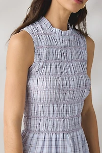 Daisy Street Meadow Sleeveless Smocked Mini Dress