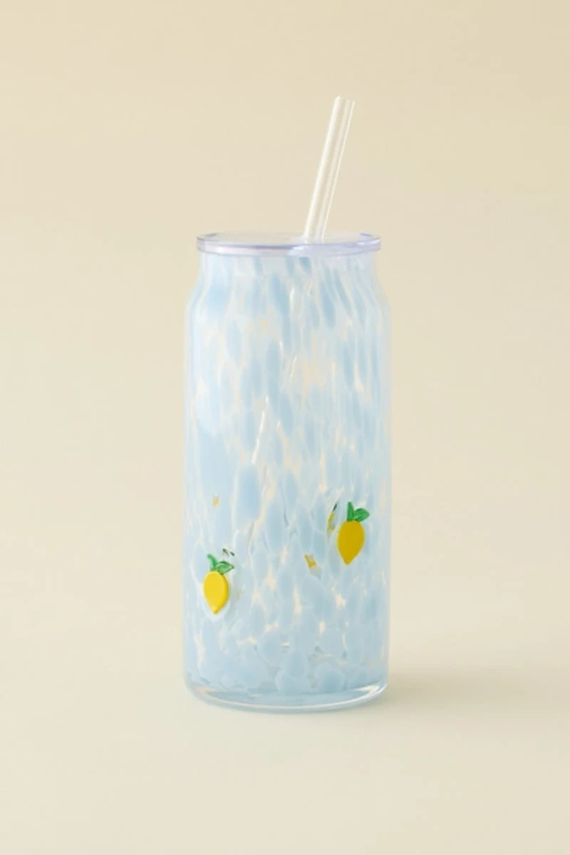 Swig Life Lemon Meringue Charm To-Go Glass Tumbler