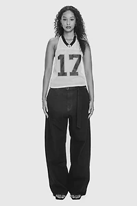 Rework Dallas Cowboys Football Halter Top