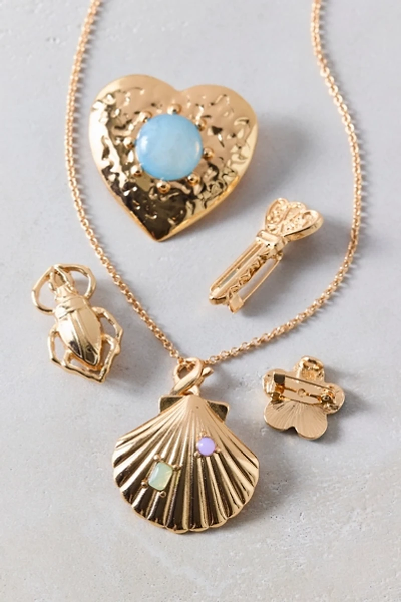 Saltwater Treasure Mix & Match Brooch Set