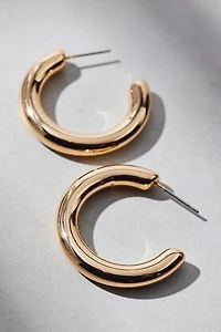 Chubby Small Hoop Earrings