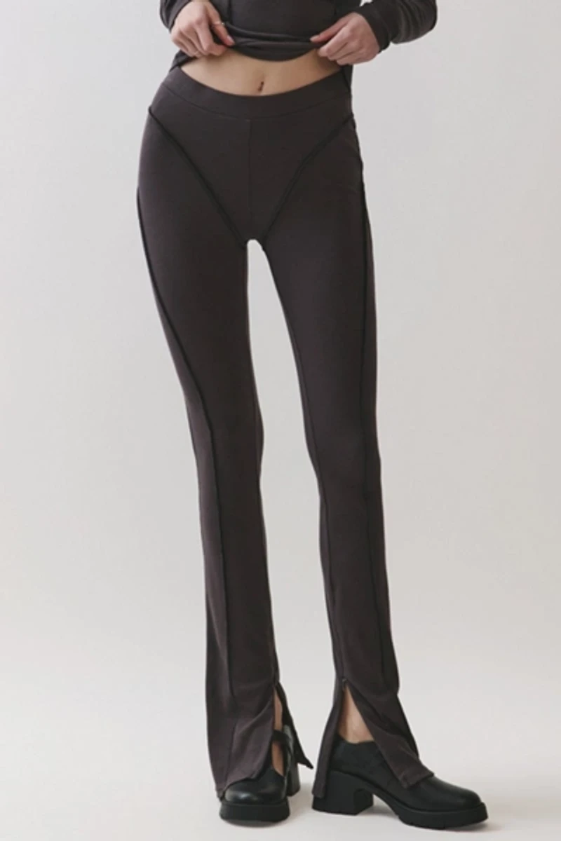 Personal Code Kira Ribbed Flare Pants