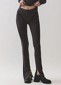 Personal Code Kira Ribbed Flare Pants