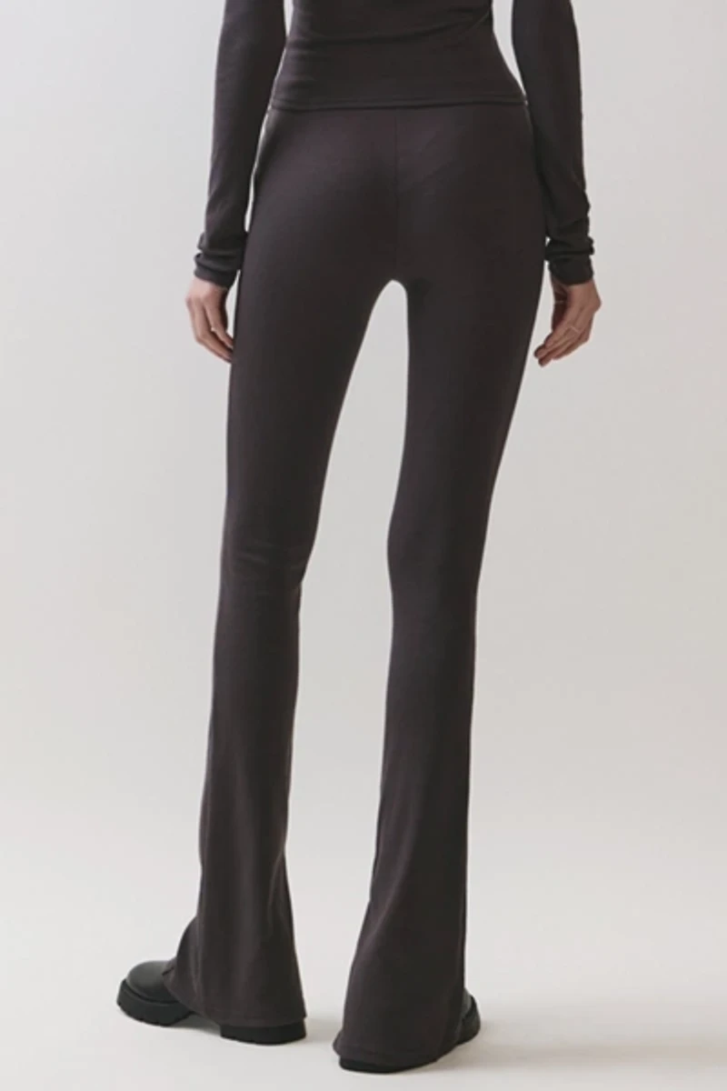 Personal Code Kira Ribbed Flare Pants
