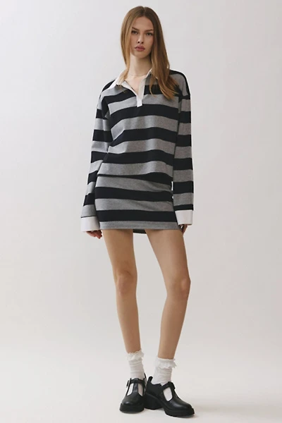 Personal Code Poppy Striped Mini Skirt
