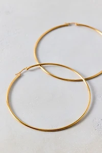 City Girl Waterproof Large Hoop Earrings