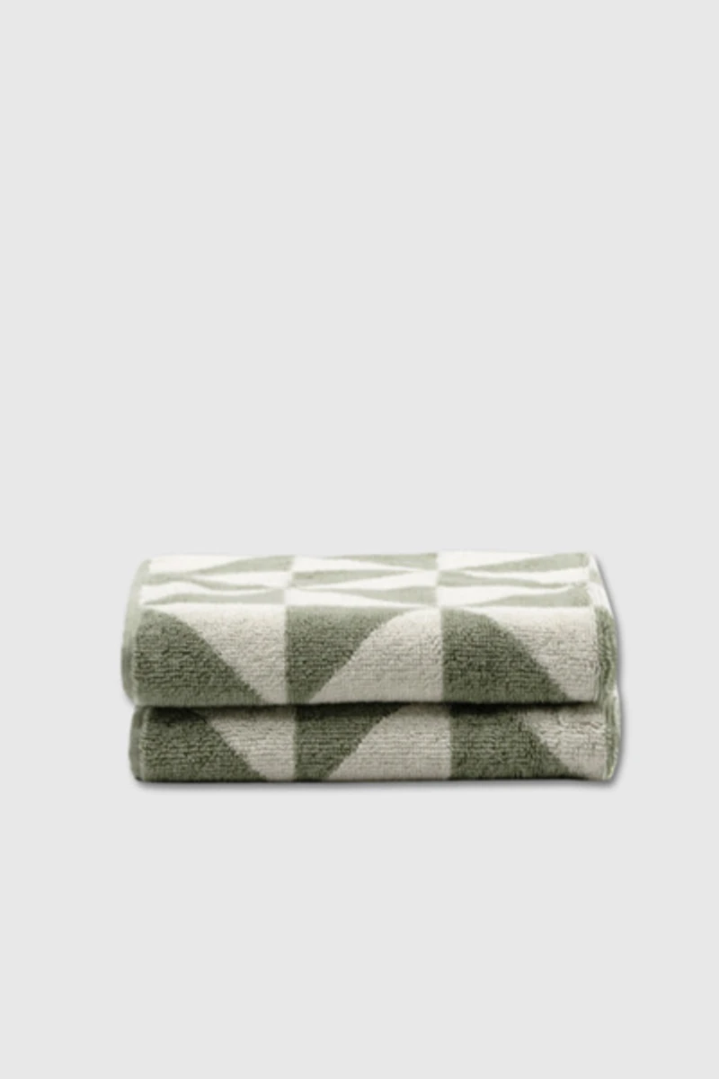 Italic Umbra Hand Towel Set