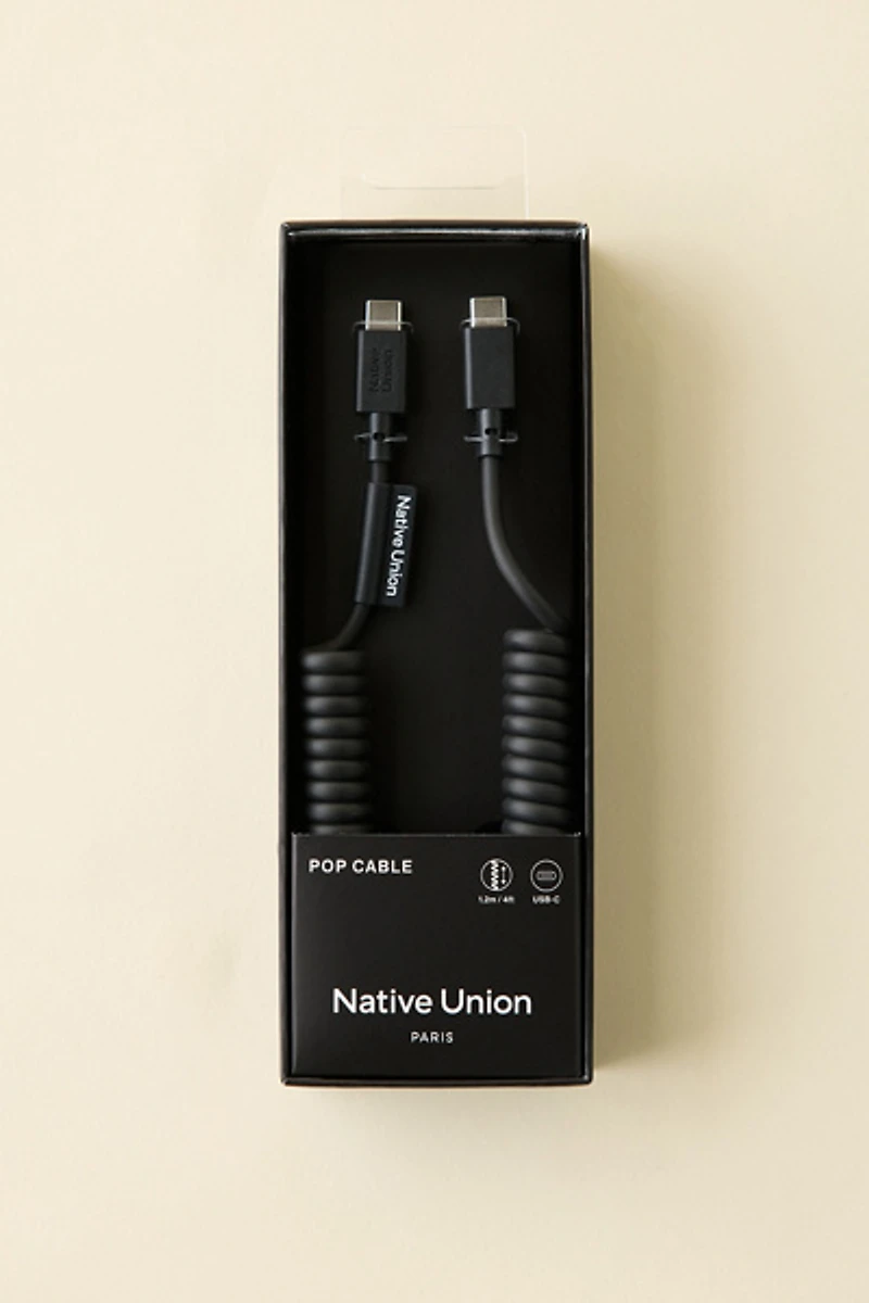 Native Union Pop Coil USB-C Charging Cable