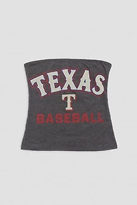 Frankie Collective Rework Texas Rangers Baseball Tube Top
