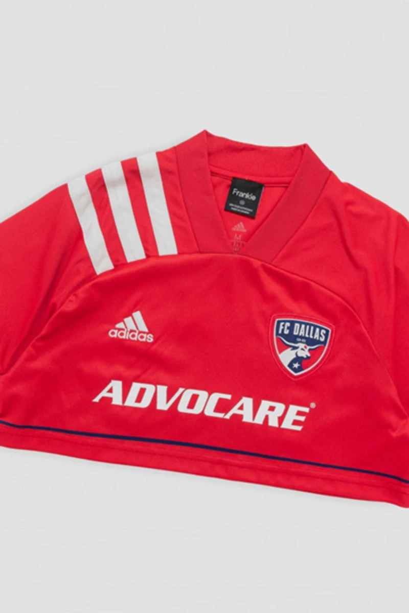 Frankie Collective Rework FC Dallas Soccer Crop Jersey