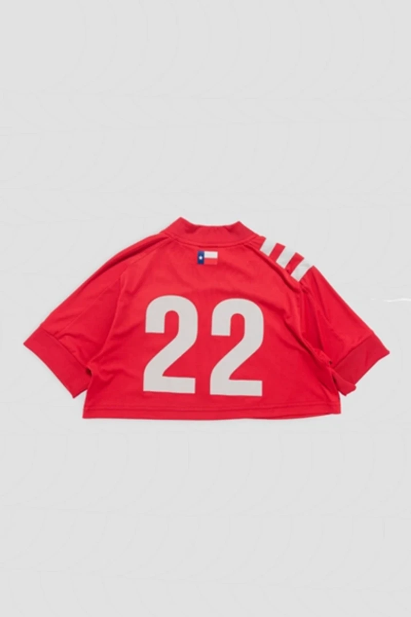 Frankie Collective Rework FC Dallas Soccer Crop Jersey