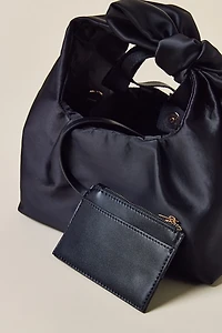 UO Halle Bow Satin Crossbody Bag